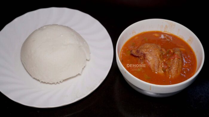 Stew Chicken Part + Unga