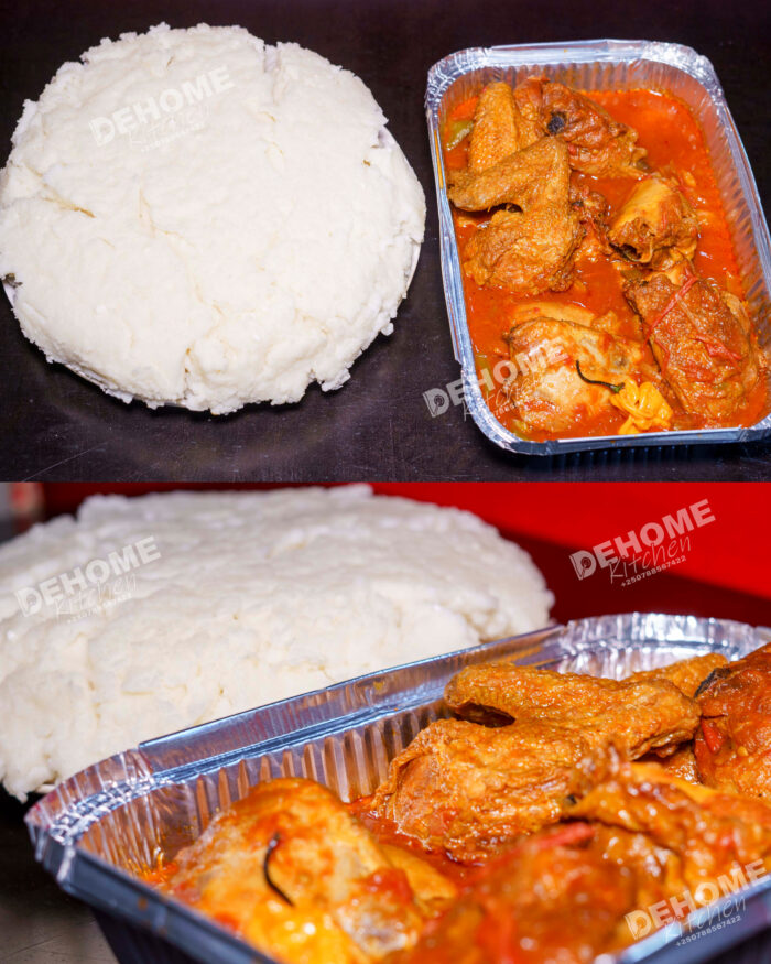 Stew full Chicken + Unga